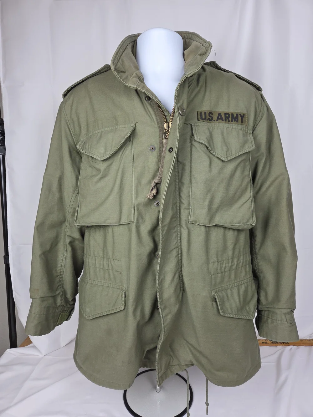 1982...U.S. Army Olive Green M-65 Field Jacket